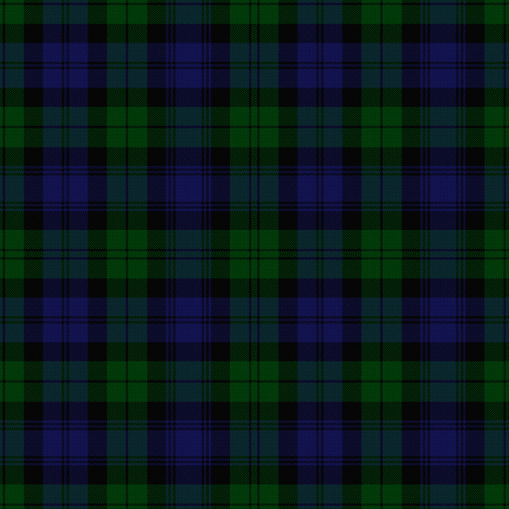 Black Watch or Campbell Tartan Digital Design Pack